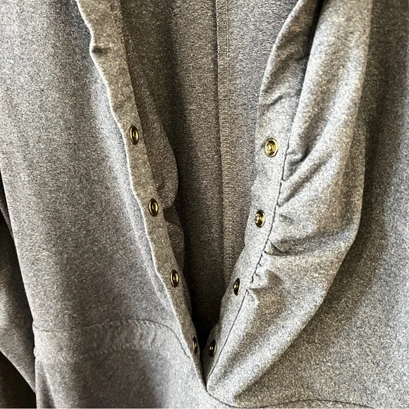 TEHAMA Blue Ruched Midi Dress with Sailor Collar - Picture 8 of 12